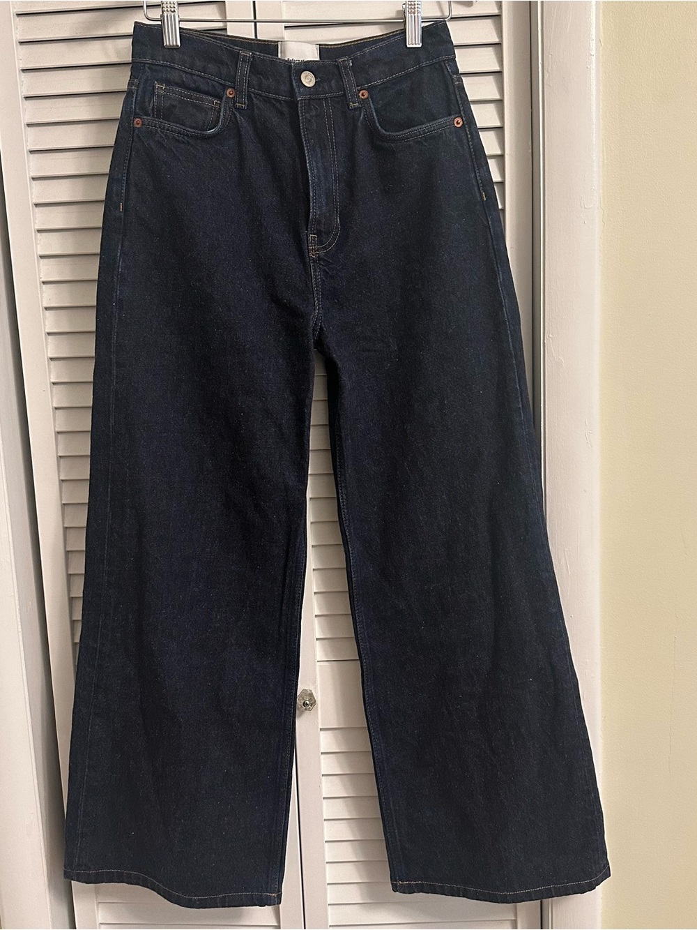 Reformation High Rise Cary Wide Leg Jeans Size 25